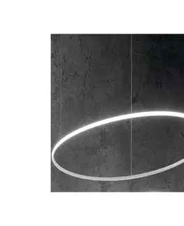 Svietidlá Ideal Lux - LED Luster na lanku HULAHOOP LED/28W/230V 3000K pr. 61 cm CRI 90 biela 258775
