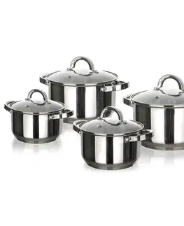 Súpravy riadu Banquet Sada nerezového riadu SWING 8 ks 