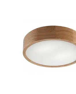 Svietidlá  Stropné svietidlo OAK 2xE27/60W/230V dub, pr. 37,5 cm LD.PD-6.2 OAK