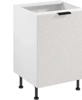 Kuchynské skrinky Korpus Luxeo K04-D60 biely