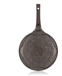 Panvice Banquet Panvica na lievance s nepriľnavým  povrchom Granite Brown Smile, 26 cm