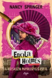 Dobrodružstvo, napätie, western Enola Holmes: A rózsaszín papírlegyező esete - Nancy Springer