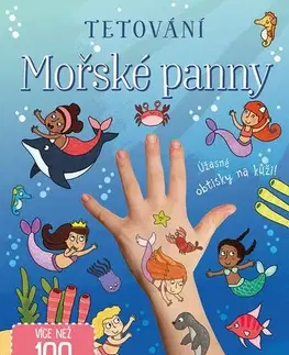 Pre dievčatá Mořské panny: tetování