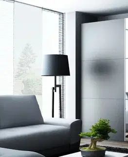Šatníkové skrine ArtStol Šatníková skriňa VIGO 150 | čierna
