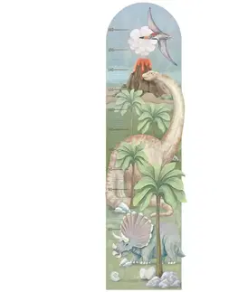 Samolepiace dekorácie Bayo Samolepka na stenu Dino výšková miera
