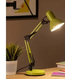 Lampy BRILAGI - Stolná lampa ROMERO 1xE27/60W/230V zelená 44178