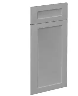 Kuchynské skrinky Čelo skrinky Luxeo F15-D40S1-AX rám grey