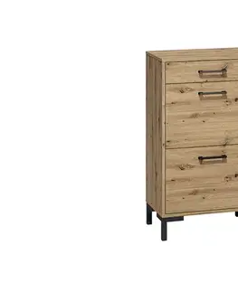 Botníky a skrinky na topánky ArtMLM Botník EVION 02