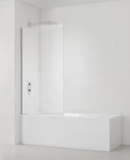 Sprchové dvere Vaňová zástena SAT 150x80 cm chróm SIKOVZPEV150 SIKOVZPEV150