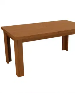 Jedálenské stoly Rozkladací stôl 160/200x90cm jaseň svetlý