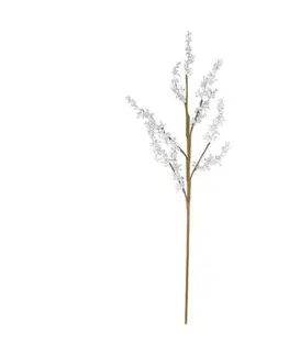 Vetvičky, girlandy, kvety Kinekus Ozdoba zapichovacia vetvička 77x30x3cm metalická strieborná