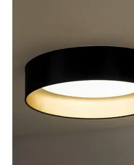 Svietidlá  - LED Stropné svietidlo ROLLER LED/24W/230V pr. 45 cm čierna/zlatá 605304