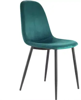 Čalúnené stoličky Stolička Billy Dc-4724 Dark Green