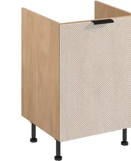 Kuchynské skrinky Korpus Luxeo K04-D60Z dub puccini