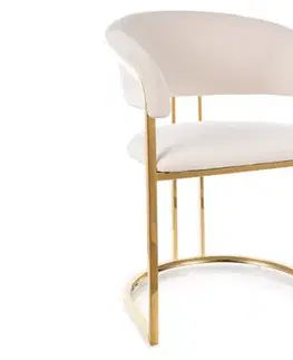 Jedálenské stoličky a kreslá Stolička Tulipe Velvet