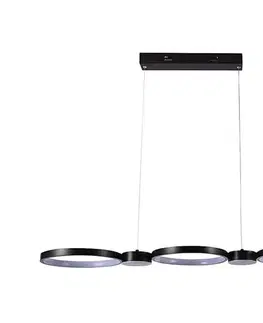 Svietidlá  LED Luster na lanku LED/38W/230V 3000K čierna 10044
