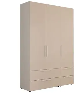 Šatníkové skrine Skriňa Moduklix Set 9 Piesok/Biela