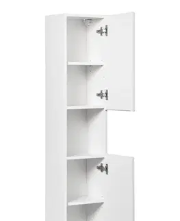Skrinky do kúpeľne ArtCom Vysoká skrinka do kúpeľne NOVA White 80-03-2D