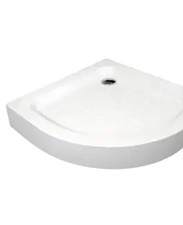 Vane KERRA - Vanička sprchová štvrťkruh 90x90 R 55 (15 CM) 5907548117830
