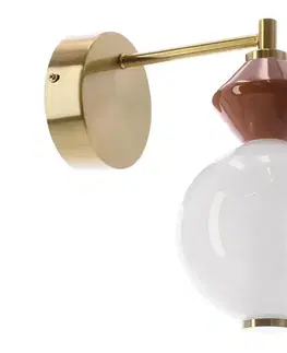 Svietidlá  LED nástenné svietidlo FLORES LED/7W/230V zlaté/hnedé 21-50694