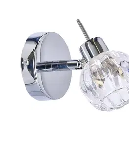 Nástenné svetlá Nástenná lampa 1X40W G9 chróm BOMBOLA