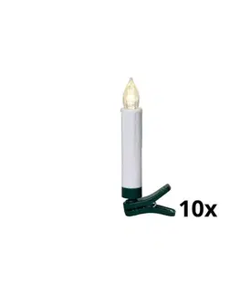 Vianočné dekorácie Eglo 410001 - SADA 10x LED osvetlenie na vianočný stromček LED/0,06W/1xAAA 410001