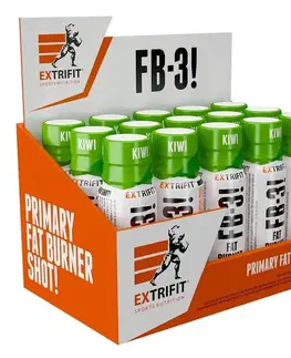 Komplexné spaľovače FB-3! Shot - Extrifit  15x90 ml. Kiwi