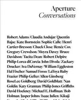 História Aperture Conversations - 1985 to the Present - Melissa Harrison,Michael Famighetti