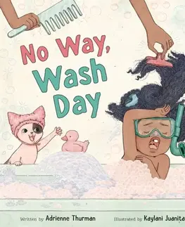 Leporelá, krabičky, puzzle knihy No Way, Wash Day - Adrienne Thurman