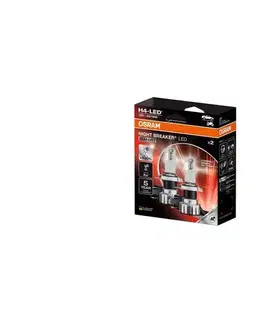 Žiarovky SADA 2x LED autožiarovka NIGHT BREAKER H4 P43t/20/19W/12V - Osram 64193DWNBSM-2HB