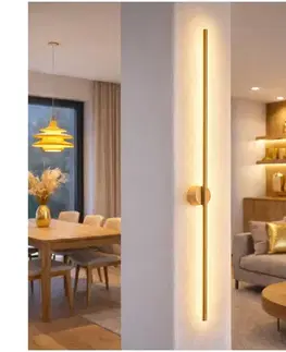 Svietidlá  LED nástenné svietidlo LANA LED/12W/230V 4000K matné zlaté KM-1.197/ZŁOTY MAT