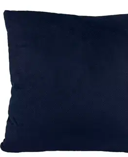 Dekoračné vankúše Vankúš PB103 40x40 cm námornícka modrá