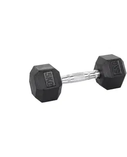 Činky Šesťhranná činka inSPORTline Hexsteel 5 kg