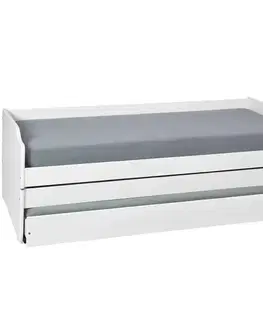 Postele pre dievčatá Posteľ 20900257 Lotar 90x200 Biela