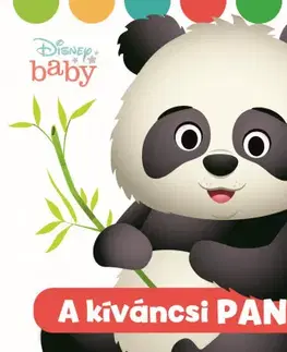 Leporelá, krabičky, puzzle knihy Disney baby - A kíváncsi panda