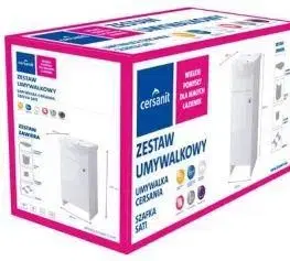 Kúpeľňový nábytok CERSANIT - SKRINKA SATI A UMÝVADLO CERSANIA 60 DSM S567-006-DSM