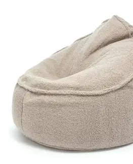 Sedacie vaky a kocky Sedací vak baranček massimo TiaHome - béžová