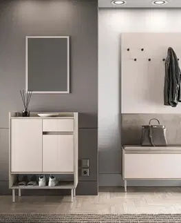 Predsieňový nábytok Predsieňový nábytok VOCO VII kašmír/dub cremona