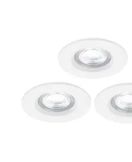Svietidlá Nordlux-SADA 3x LED Stmievateľné kúpeľňové svietidlo DON SMART LED/4,7W/230V IP65 2210500001