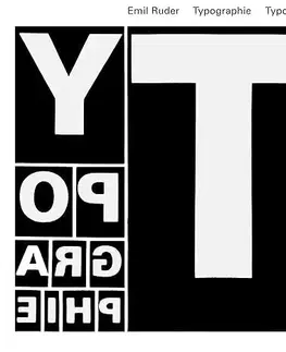Dizajn, úžitkové umenie, móda Typographie: A Manual of Design - Emil Ruder
