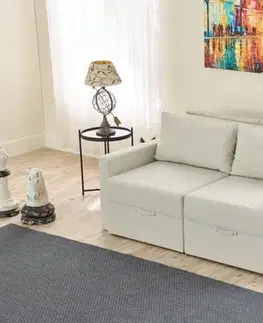 Pohovky a gauče Dvojmiestna rozkladacia pohovka Saros - Cream