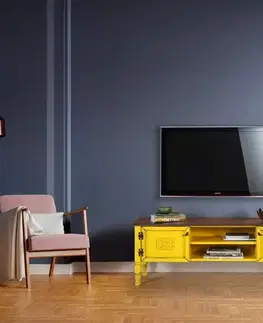 Obývacie steny TV skrinka / Obývacia stena Ada TV - Yellow
