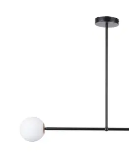 Svietidlá  Luster na tyči GAMA 2xG9/12W/230V čierna 33192