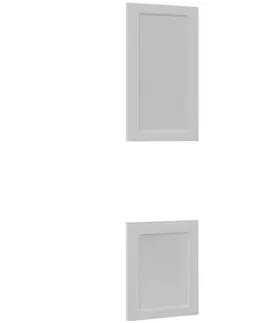 Kuchynské skrinky Čelo skrinky Luxeo F15-D60PWN rám white