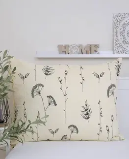 Dekoračné obliečky MKLozkoviny.sk Krepová obliečka na vankúš Renforcé 70 x 90 cm - Čistinka-  -