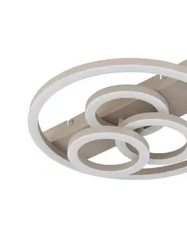 Svietidlá Globo 48040-40SA-LED Stmievateľné stropné svietidlo DARRYL I LED/40W/230V rozmery 35x33 cm béžová+DO 48040-40SA