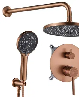 Sprchy a sprchové panely REA - Podomietková sprchová sada Foster Brush Copper + BOX REA-P7621