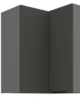 Kuchynské skrinky visiace Kuchynská skrinka Aria-Gr/Ant Anti Fingerprint 60x60 Gn-72 2f (90°)