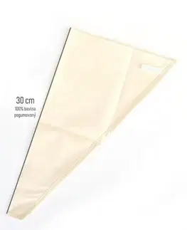 Dekorácie na tortu Kinekus Vrecko/sáčok cukrársky, pogumovaný, dĺžka 30cm