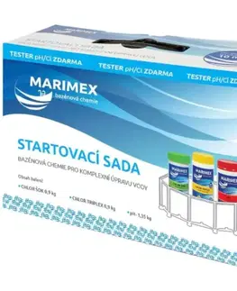 Štartovacie súpravy bazénovej chémie Bazénová chémia - štartovacia súprava